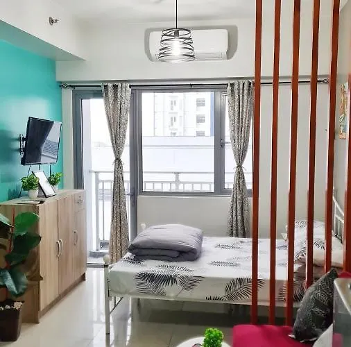 Stylish New Unit W/ Balcony At Fern Residences * 마닐라