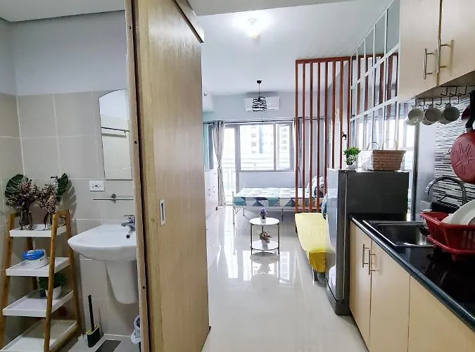 아파트 Stylish New Unit W/ Balcony At Fern Residences 마닐라
