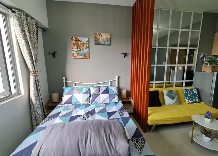 아파트 Stylish New Unit W/ Balcony At Fern Residences 마닐라