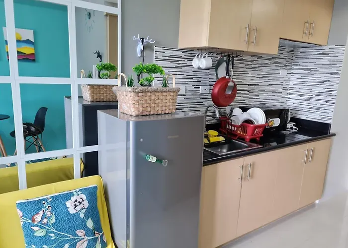 Stylish New Unit W/ Balcony At Fern Residences 마닐라